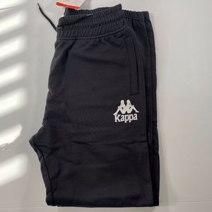 KAPPA AUTHENTIC GOTHENBURG SWEATPANTS BLACK MENS SIZE LARGE